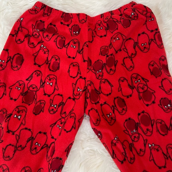 Hue penguin pajamas, long sleeve top and flannel bottom. Size small - Picture 5 of 11
